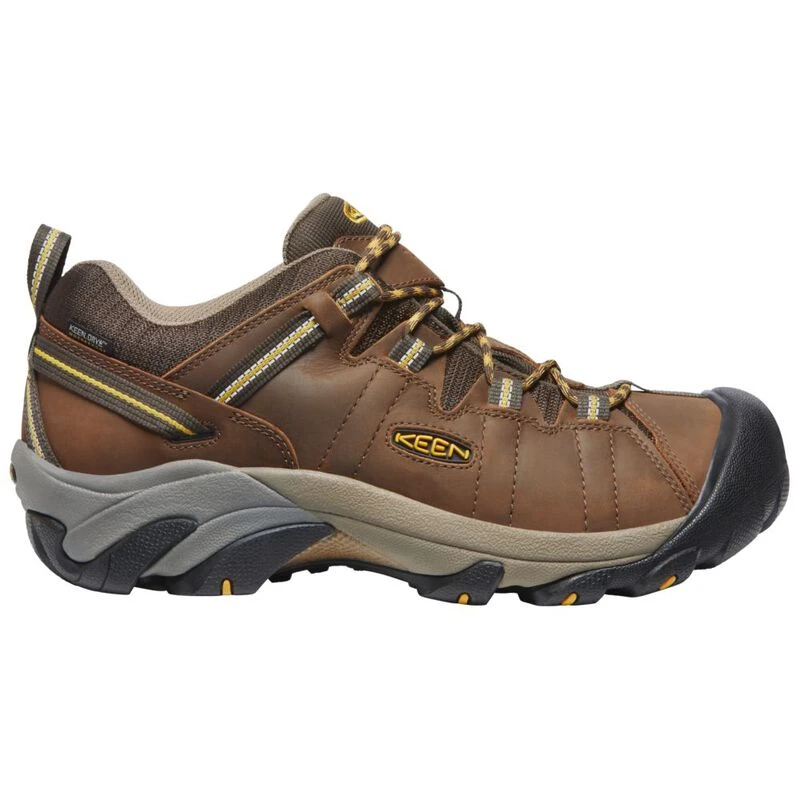 Keen Mens Targhee II WP Waterproof Hiking Shoes (Cascade Brown/Golden