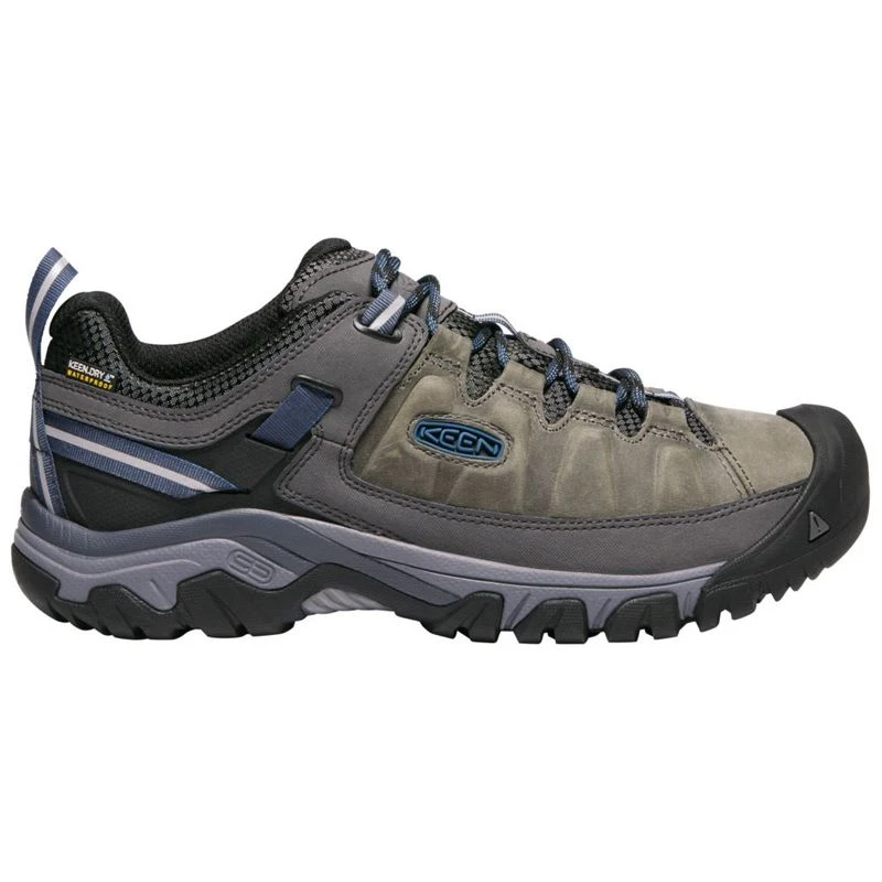 Keen Mens Targhee III WP Waterproof Hiking Shoes (Steel Grey/Captains