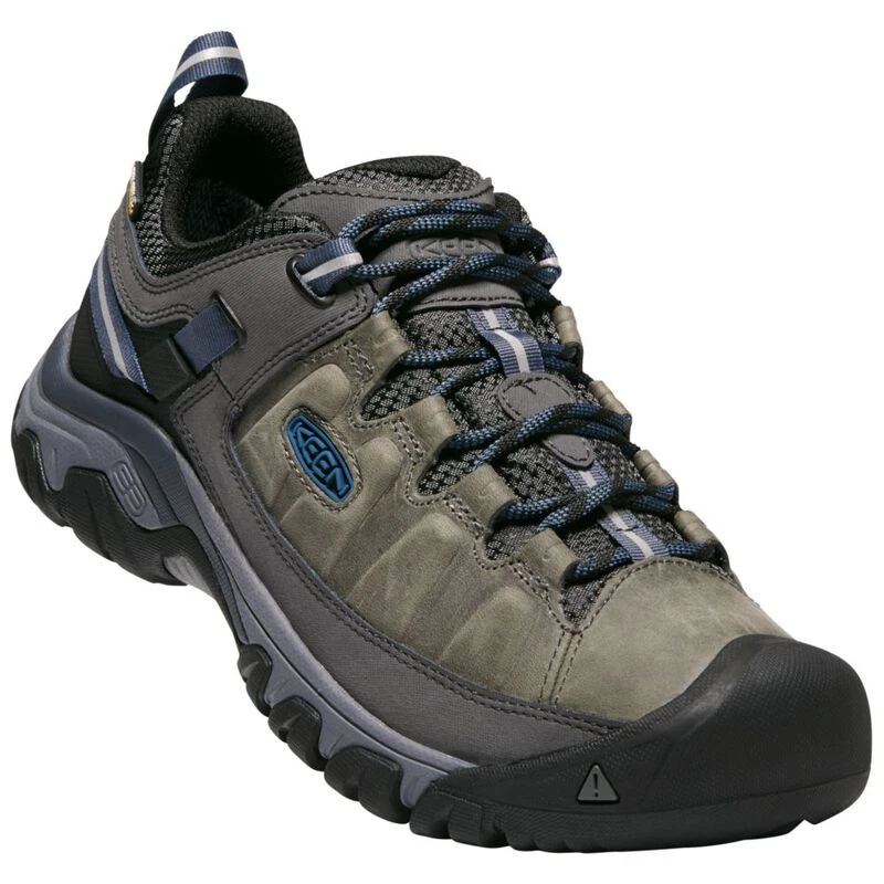 Keen Mens Targhee III WP Waterproof Hiking Shoes (Steel Grey/Captains