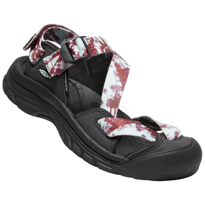 Keen Womens Zerraport II Sandals (Blue Glass/Black)