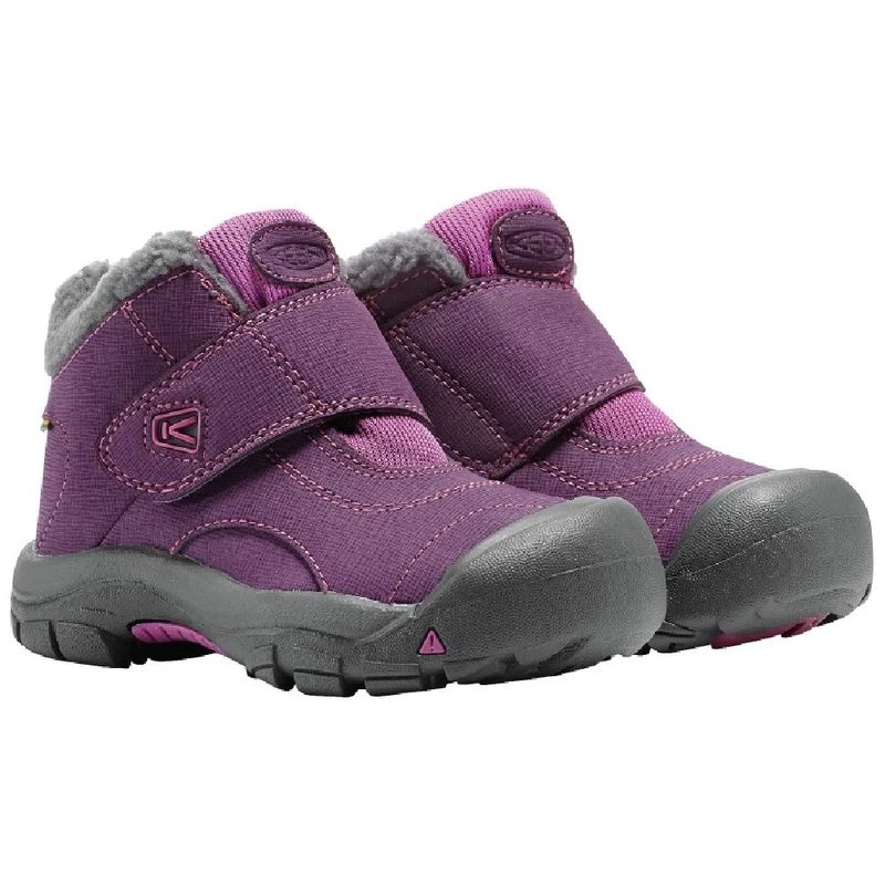 Keen Kids Kootenay Waterproof Boots Wineberry Dahlia Mauve Sportpu