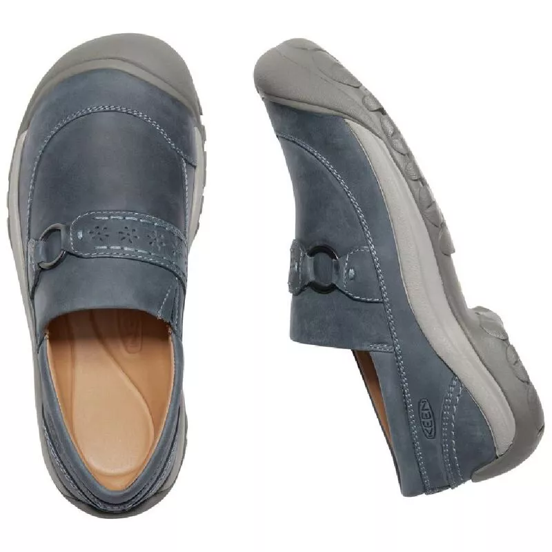 Keen Womens Kaci II Slip On Shoes Dress Blue Steel Grey Sportpursu