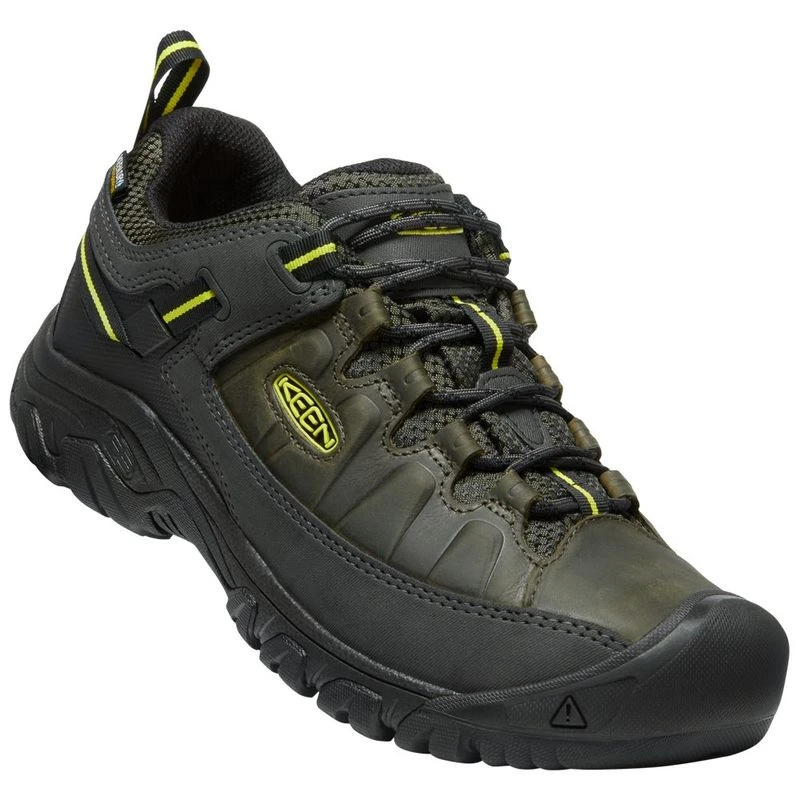 Keen Mens Targhee III WP Hiking Shoes Forest Night Evening Primrose