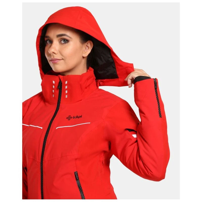 Ladies red ski jacket online