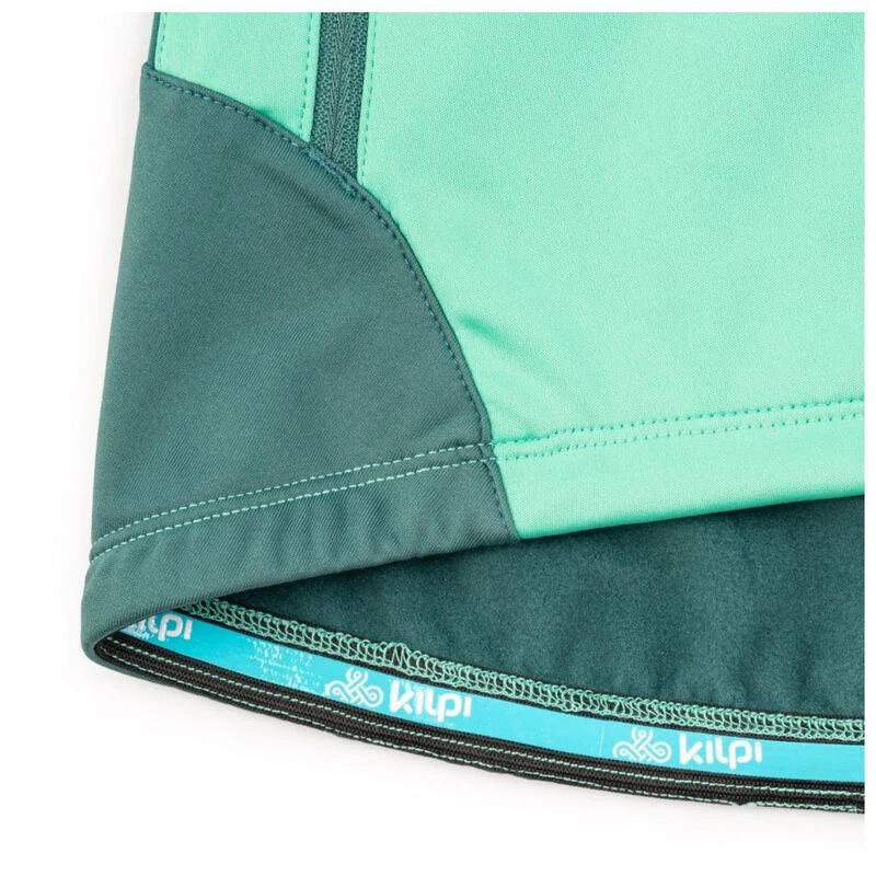Kilpi Womens Nordim Softshell Running Jacket (Dark Green) | Sportpursu