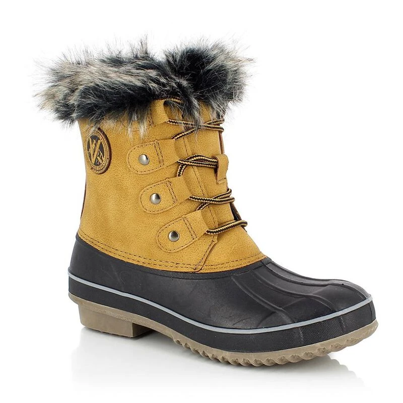 Kimberfeel Womens Vallandry Snow Boots Beige Sportpursuit
