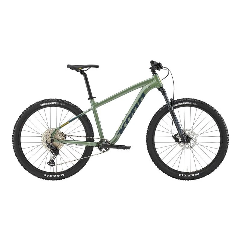 Green kona mountain bike hotsell