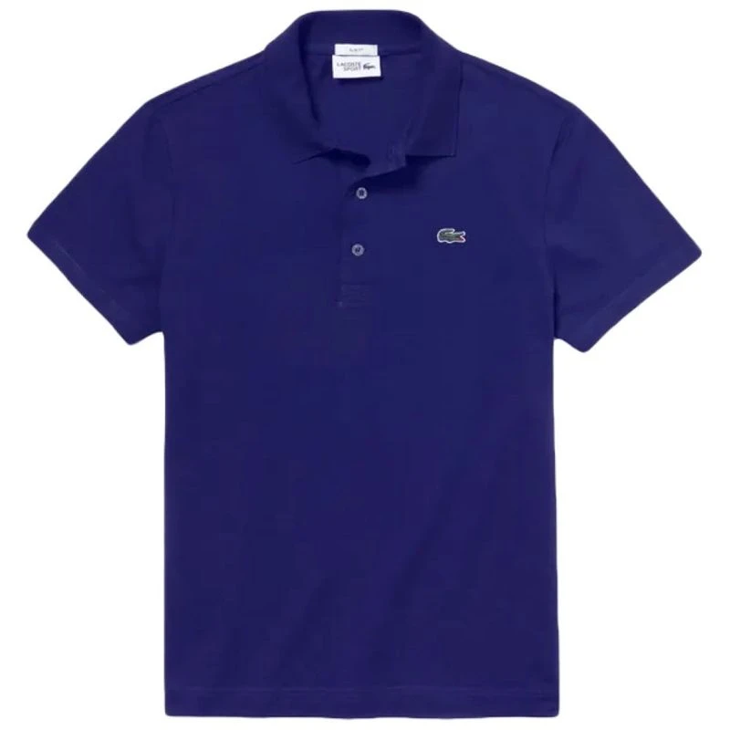 Lacoste Mens Ribbed Collar Polo Cosmique Sportpursuit