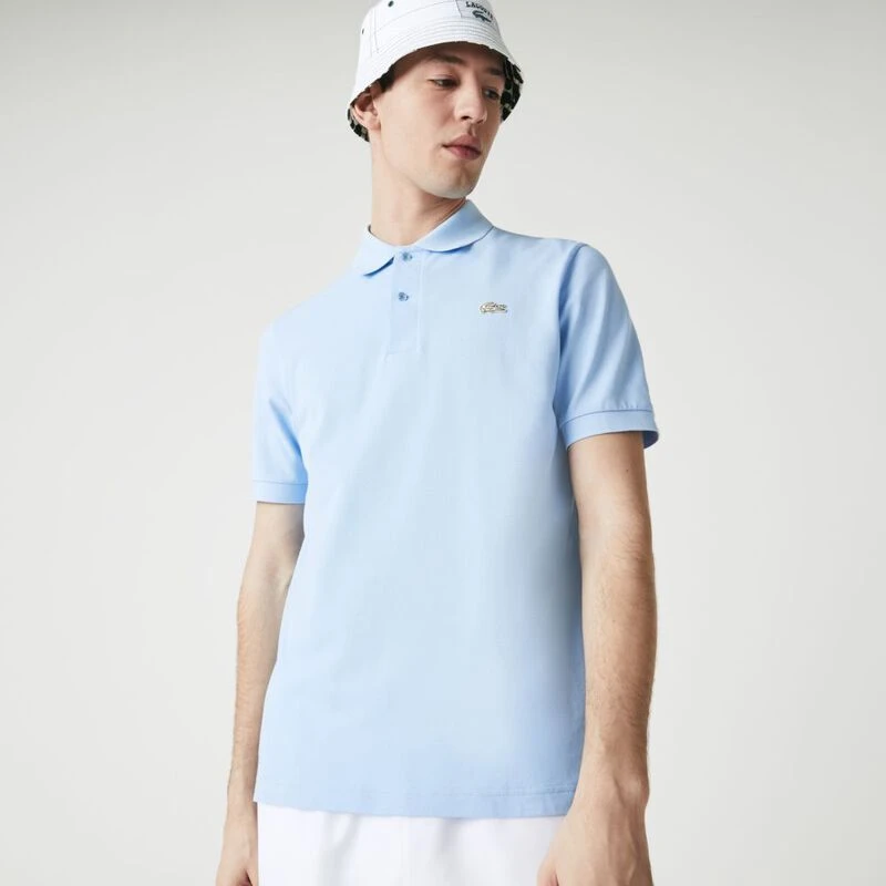 Lacoste Mens Knit Polo Shirt (Baby Blue)