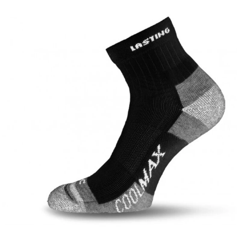 Lasting RNC Light Mid Crew Socks (Black)