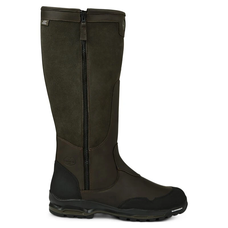 Le Chameau Mens Condor Zip LCX Boots Green Bronze Sportpursuit