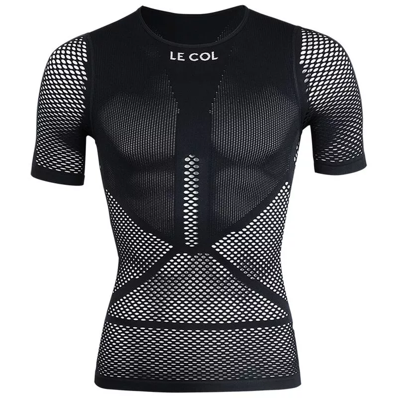Le Col Pro Mesh Baselayer Black Sportpursuit