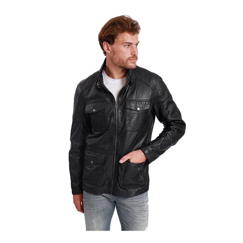 LeeCooper Mens Brendan Jacket Black Sportpursuit