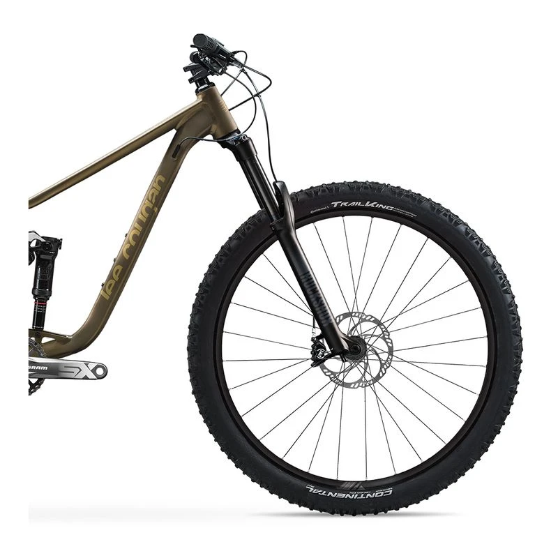 Lee Cougan Quest Race Full Suspension Mountain Bike Yellow Sportpu