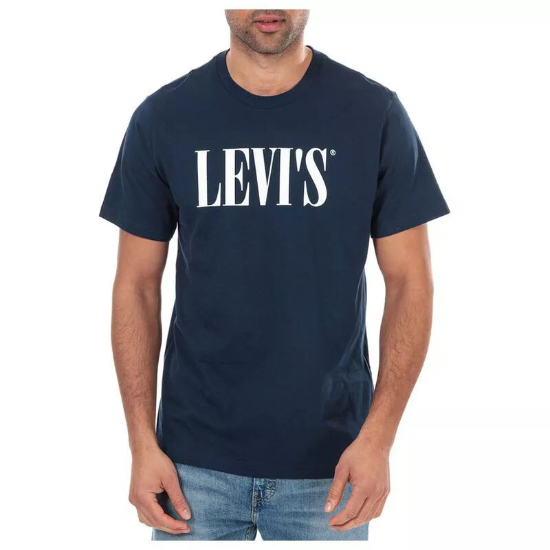 Levi's Mens Relaxed Graphic T-Shirt (Navy) 