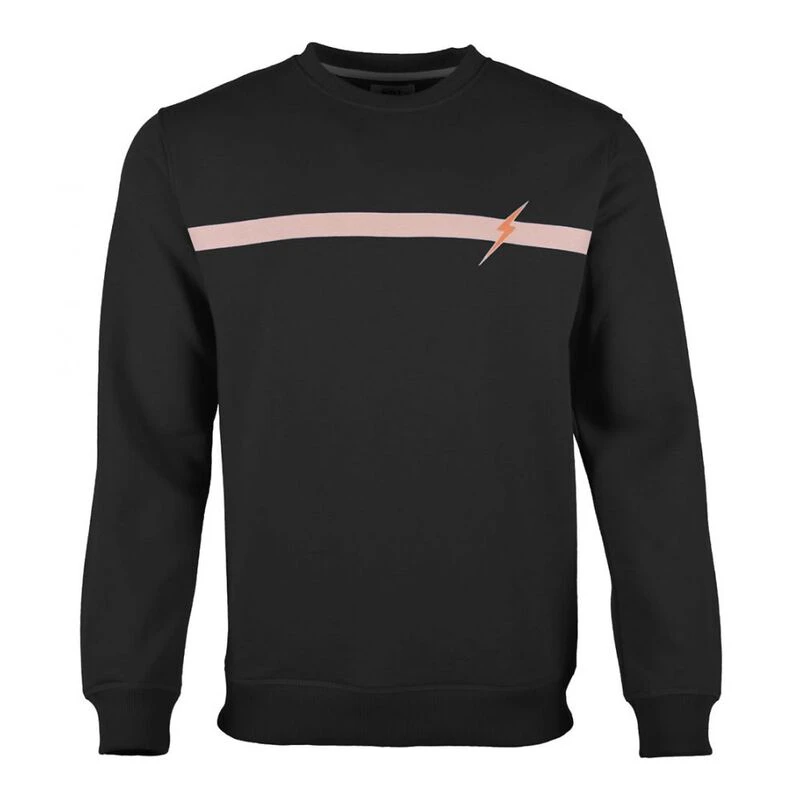 LightningBolt Stripe Heren Trui Zwart privatesportshop