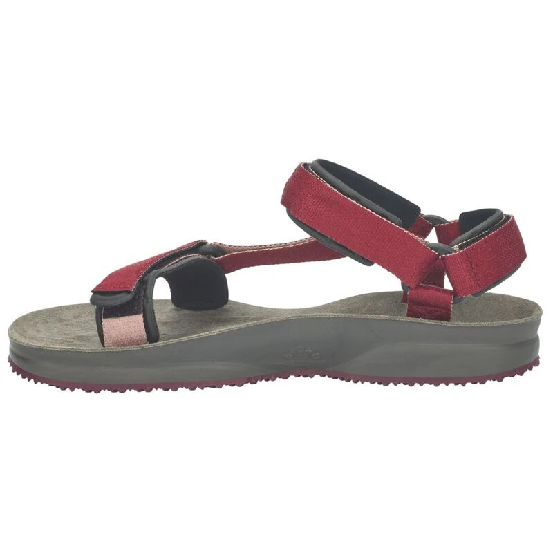 Lizard Super Hike Sandals Plain Amaranth Red Sportpursuit