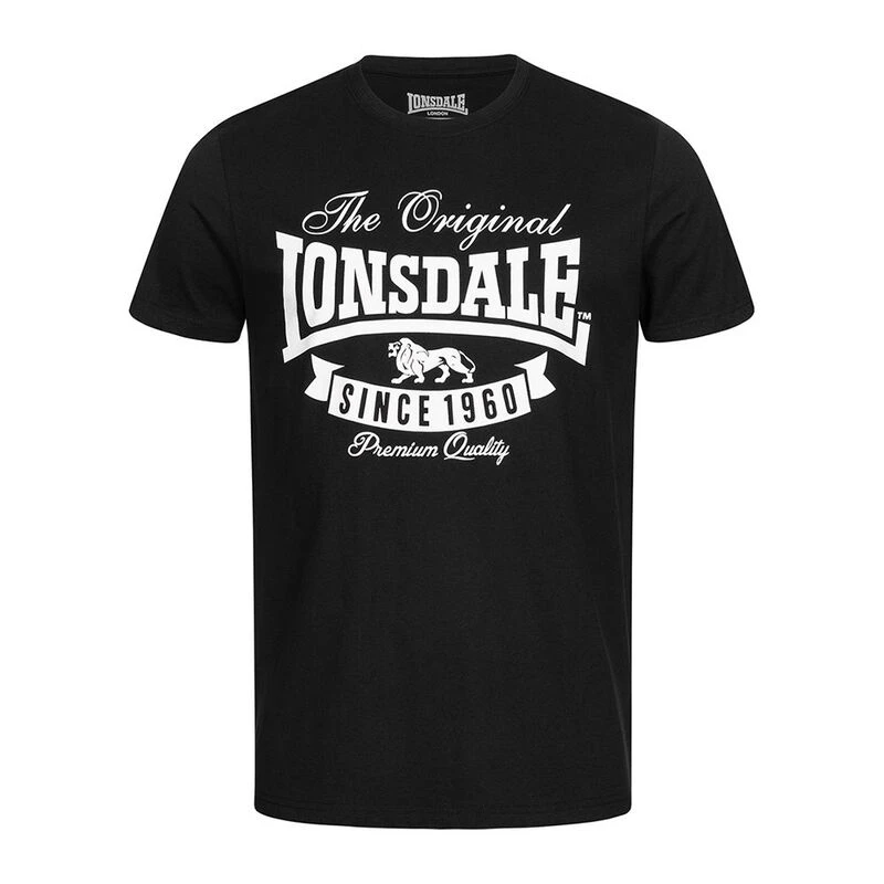 Camiseta Lonsdale Hombre Doble Pack Bylchau