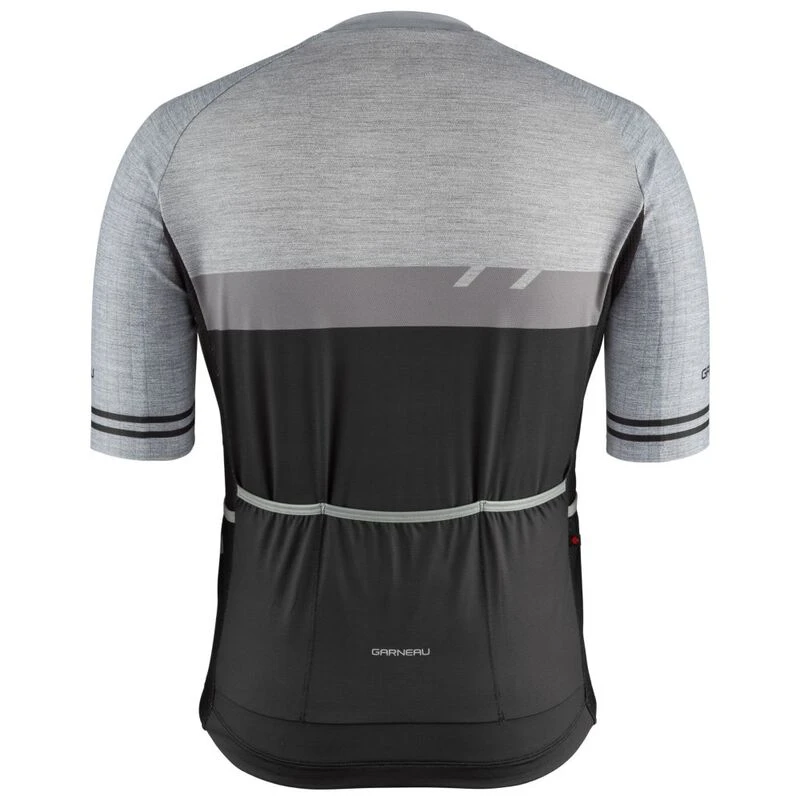 Louis Garneau Mens District 2 Jersey (Grey Line)