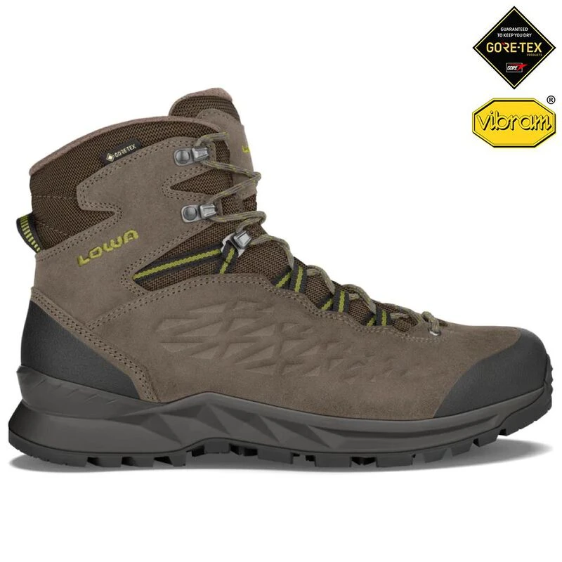 Lowa Mens Explorer II Mid GTX Hiking Boots Slate Olive Sportpursui