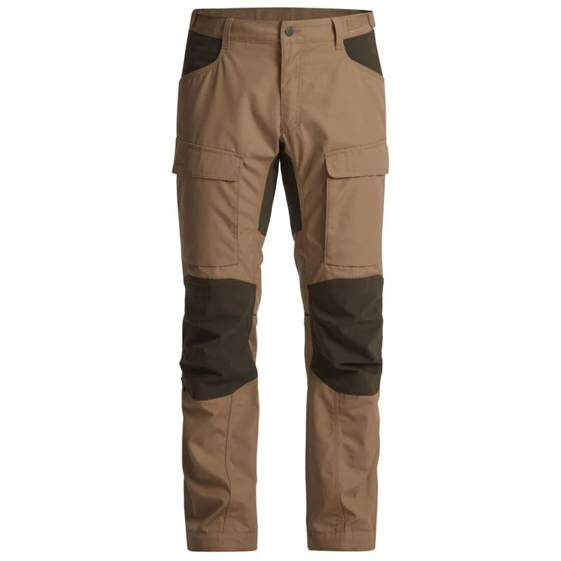 Lundhags Mens Authentic II Stretch Hybrid Trousers (Dark Sand/Tea Gree