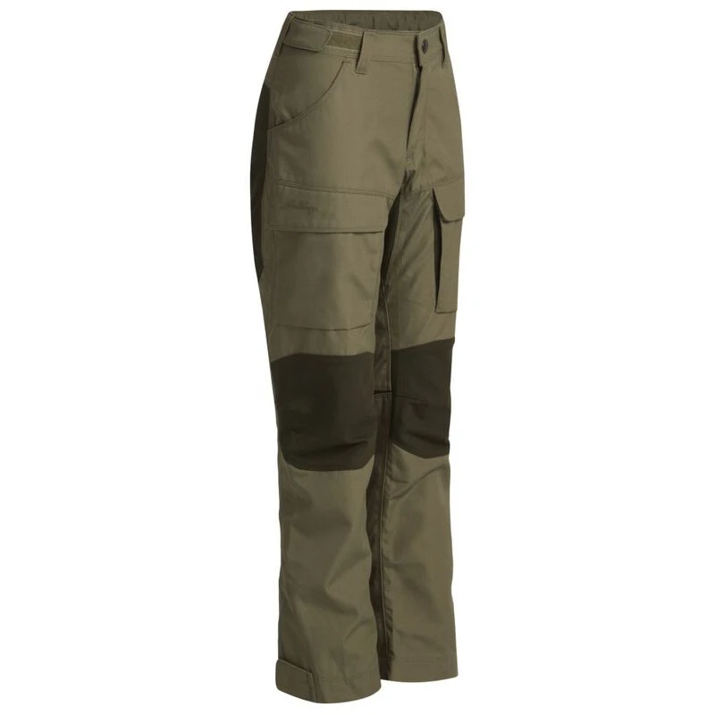 Lundhags Kids Fulu Rugged Trousers (Clover/Forest Green) | Sportpursui