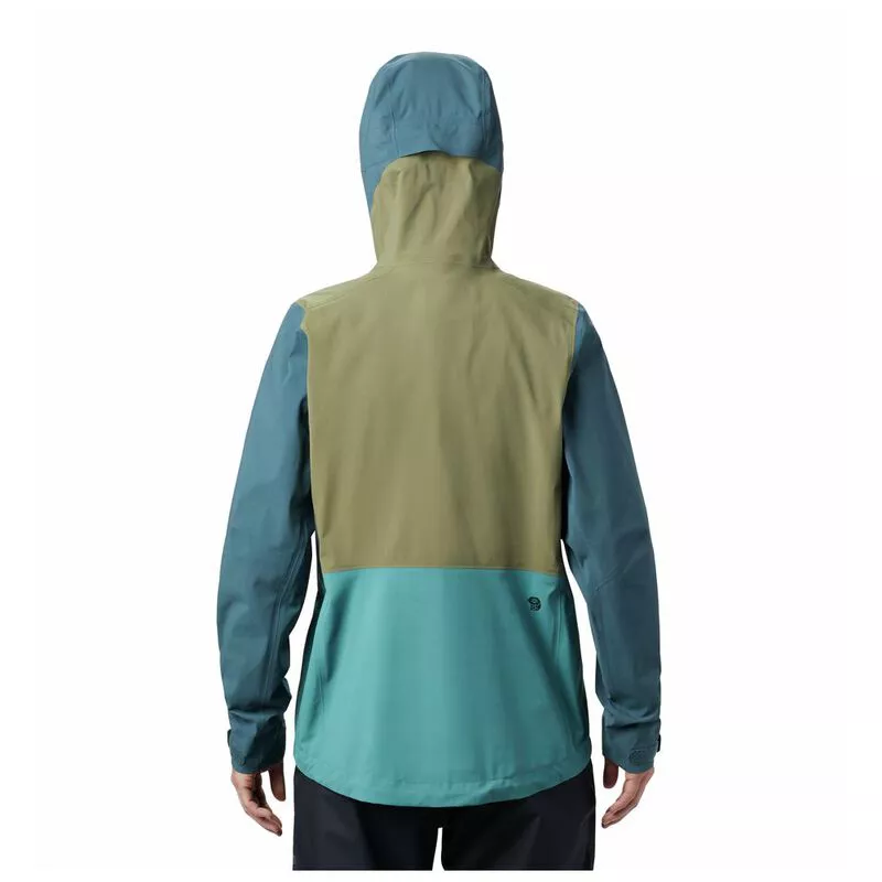 Mountain hardwear paclite best sale stretch pullover rain jacke