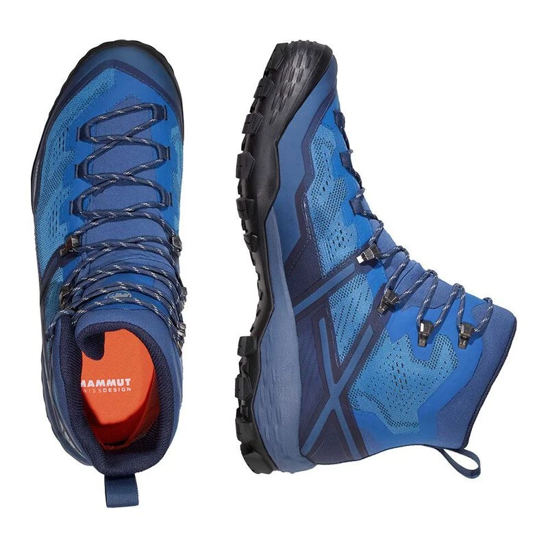 Mammut Mens Ducan High GTX Hiking Shoes Black Sportpursuit