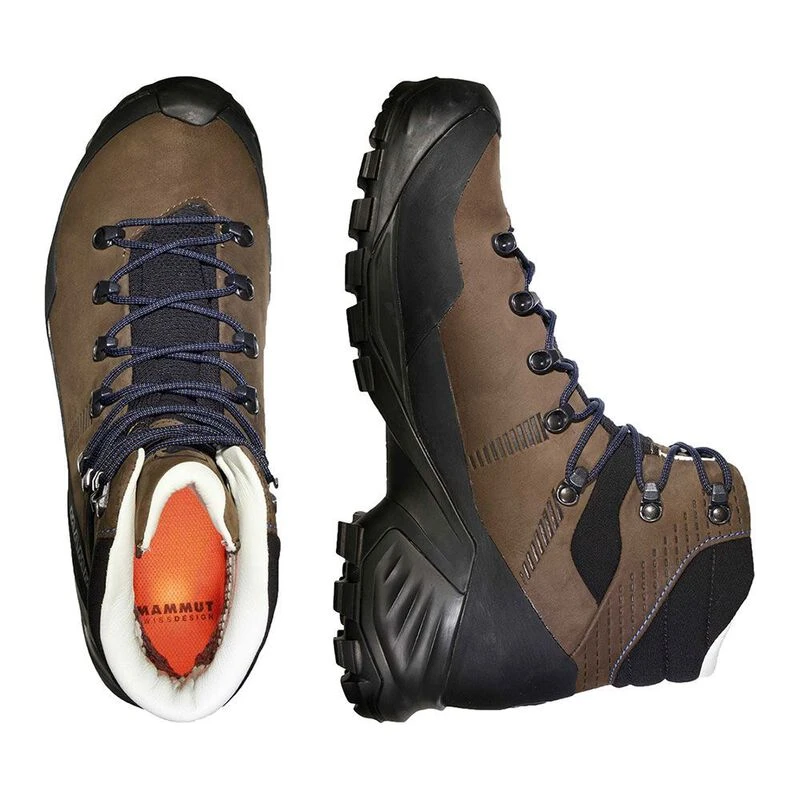 Mammut Mens Trovat Advanced II High GTX Hiking Shoes Black Sportpu
