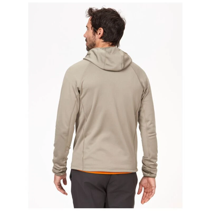 Marmot Mens Olden Polartec Hooded Jacket (Vetiver) | Sportpursuit.com