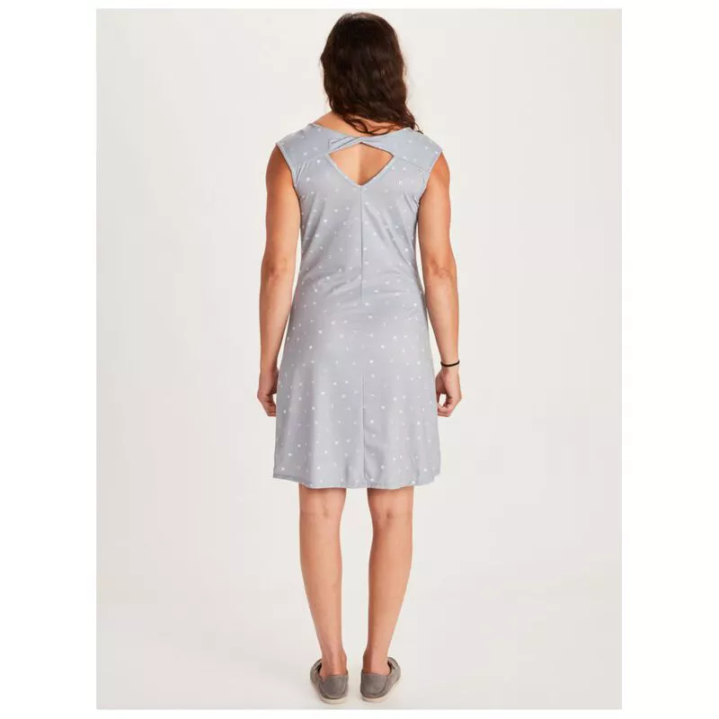 Marmot Womens Annabelle Dress Sleet Polkadot Sportpursuit