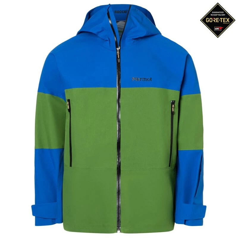 Marmot Mens Orion GTX Jacket Dark Azure Foliage Sportpursuit