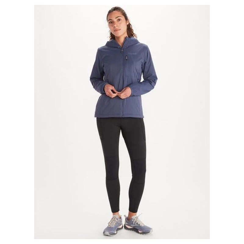 Marmot Womens Ether Driclime Hooded Jacket Storm Sportpursuit