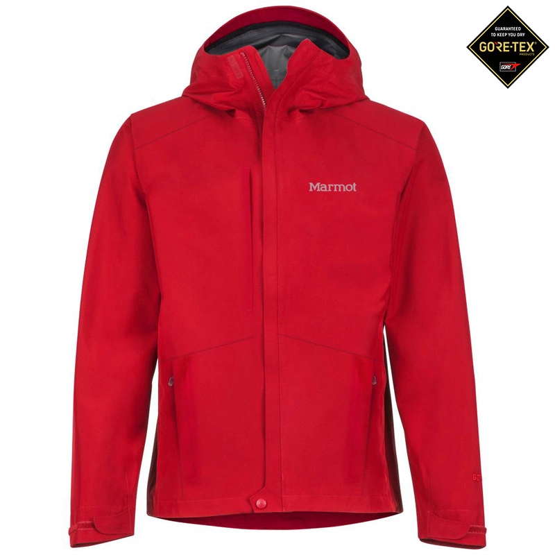Marmot Mens Minimalist Jacket Team Red Sportpursuit