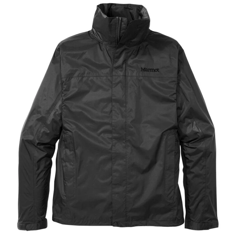 Marmot Mens PreCip Eco Jacket - Big (Black) | Sportpursuit.com