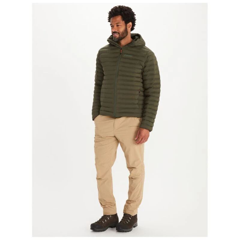 Marmot Mens Echo Featherless Hooded Jacket Nori Sportpursuit