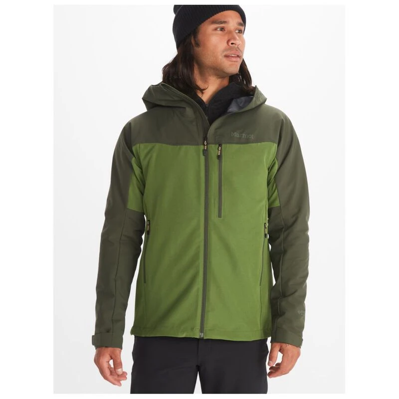Marmot Mens ROM Hooded Jacket (Nori/Foliage) | Sportpursuit.com