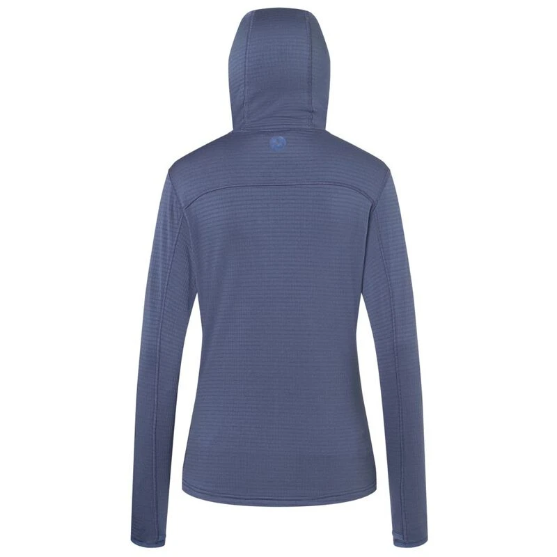 Marmot Womens Preon Hooded Fleece Jacket Storm Sportpursuit