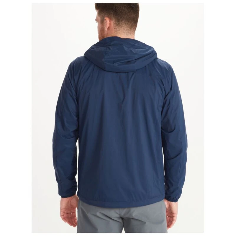 Marmot Mens Ether DriClime Hooded Jacket Arctic Navy Sportpursuit