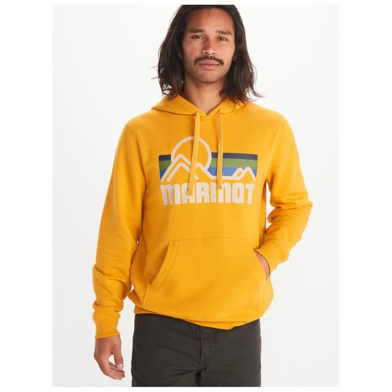 Marmot Sweat a capuche Coastal Homme Jaune Sportpursuit