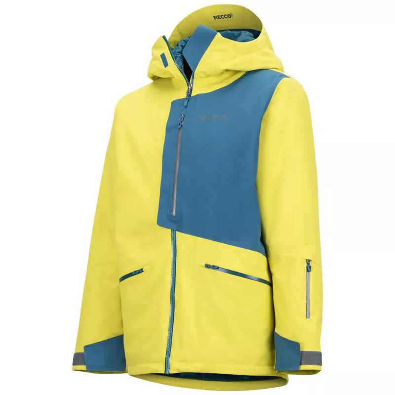 Marmot Mens Androo Jacket Citronella Moroccan Blue Sportpursuit