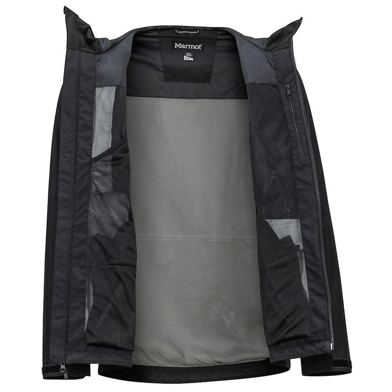Marmot Mens Cropp River Jacket Black Sportpursuit