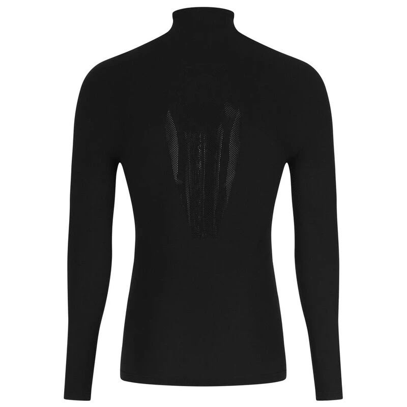 Megmeister Mens Drynamo Winter Turtle Neck Long Sleeve Baselayer Blac