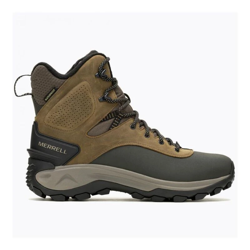 Merrell Mens Thermo Kiruna 2 Tall WP Snow Boots Brown Sportpursuit