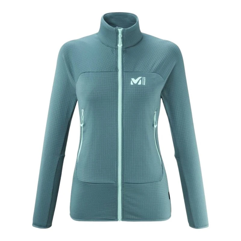 Millet Womens Fusion Grid Jacket Blue Sportpursuit