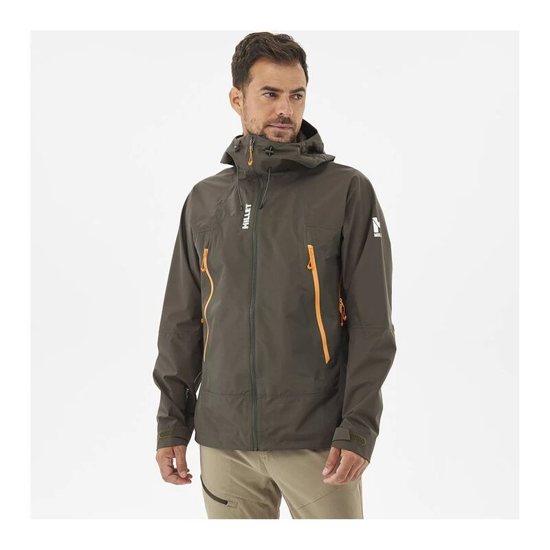 Millet Mens K Hybrid Gore Tex Jacket Green Sportpursuit