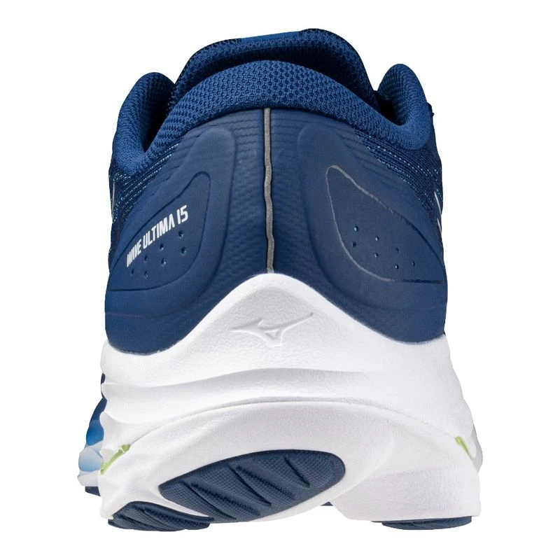 Mizuno Mens Wave Ultima 15 Running Shoes Blue Sportpursuit