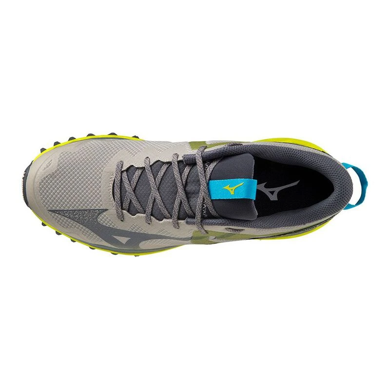 Mizuno Mens Wave Mujin 9 Trail Running Shoes Grey Sportpursuit