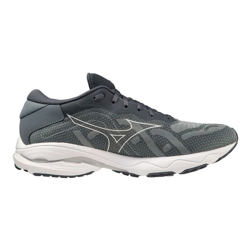 Mizuno Mens Wave Ultima 14 Running Shoes Grey Sportpursuit