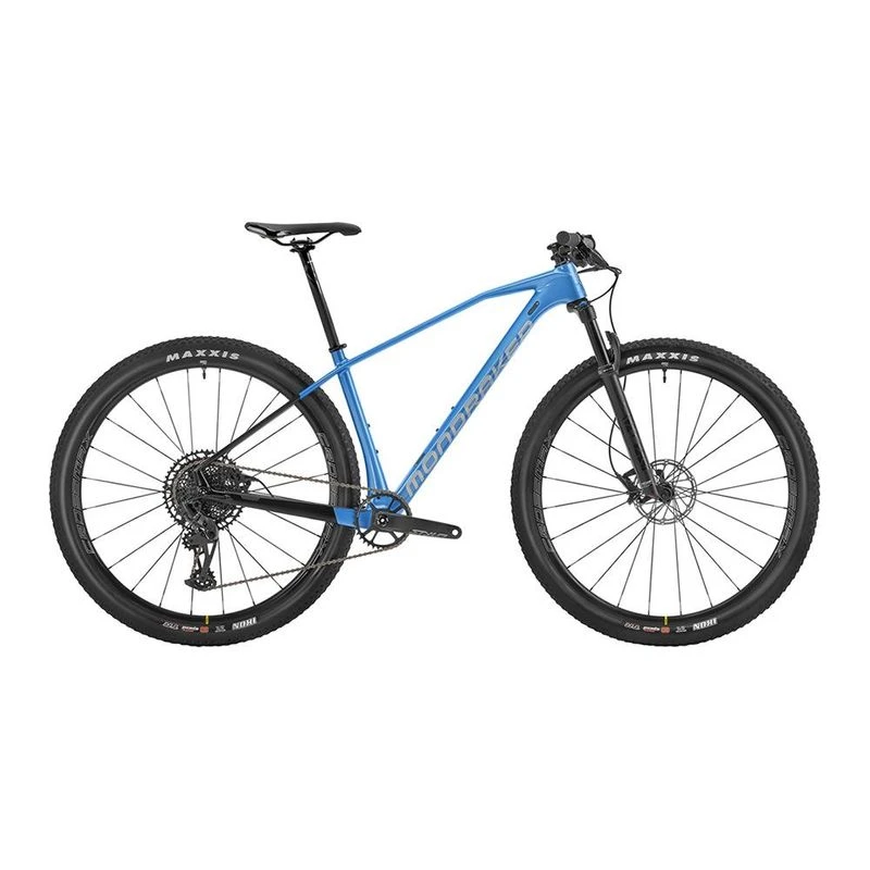 Mondraker VTT Semi Rigide Chrono Carbon R Bleu Carbon Argent priva